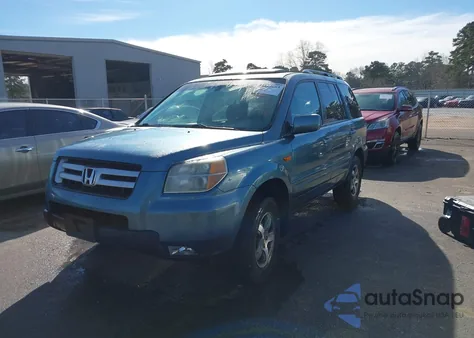 2006 Honda Pilot Ex-L from USA, damaged, VIN 5FNYF18636B028854